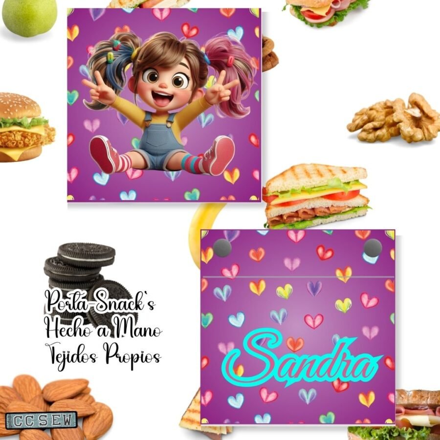 portabocadillos ccsew handmade uno a uno