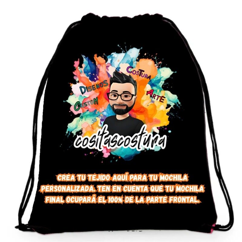 Mochila de Cuerdas Artesanal y Personalizable