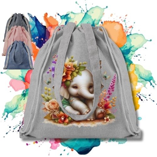Mochila 2 en 1 - Mochila de cuerdas convertible en Totte bag