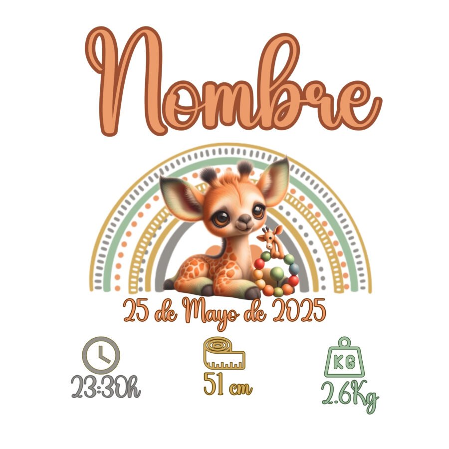 natalicio regalos bebe nacimiento habitación cuadro nombres personalizado