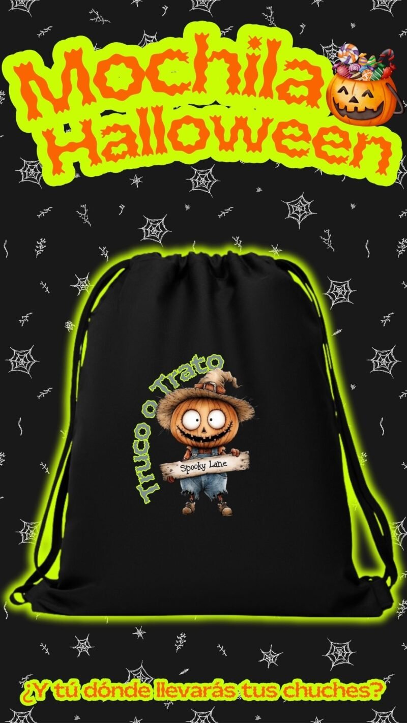 mochila halloween 13