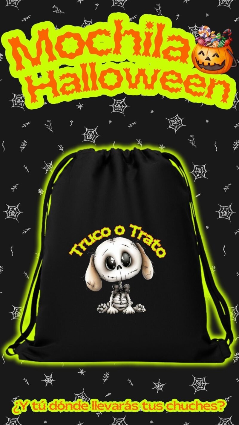 mochila halloween 17