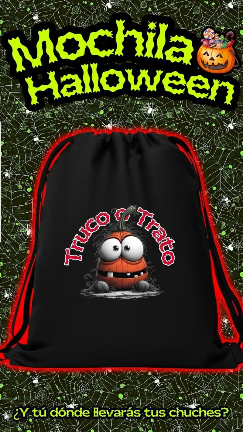 mochila halloween 2