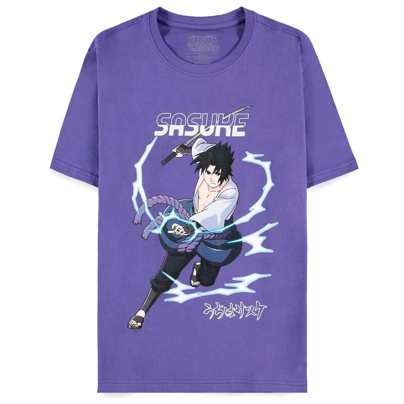 Camiseta Sasuke Naruto Shippuden S