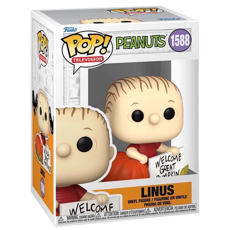 Figura POP Peanuts Snoopy Linus