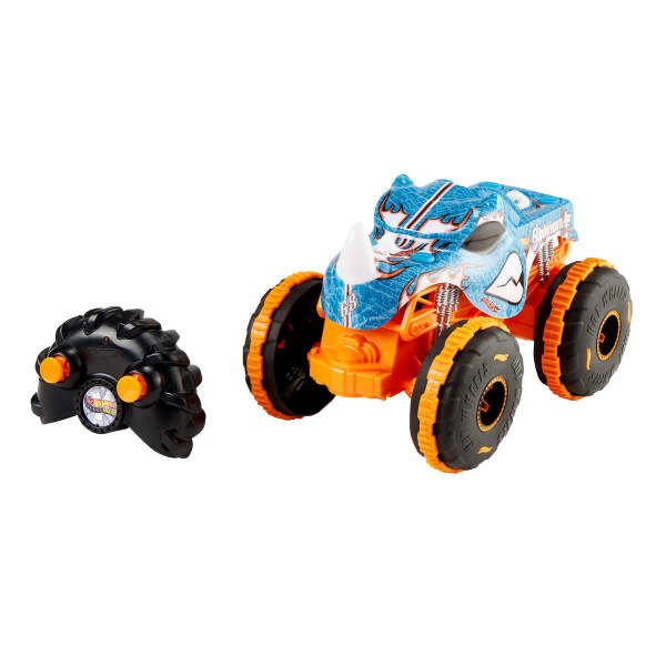 Coche radio control Rhinomite Monster Trucks Hot Wheels - Imagen 2