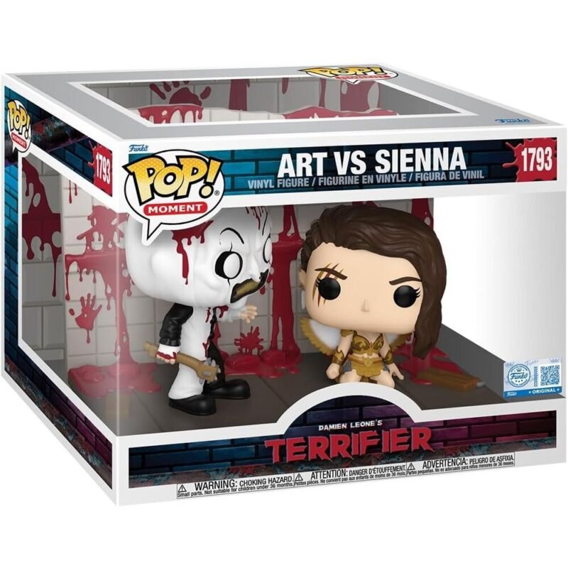 Figura POP Moments Terrifier Art vs Sienna Exclusive