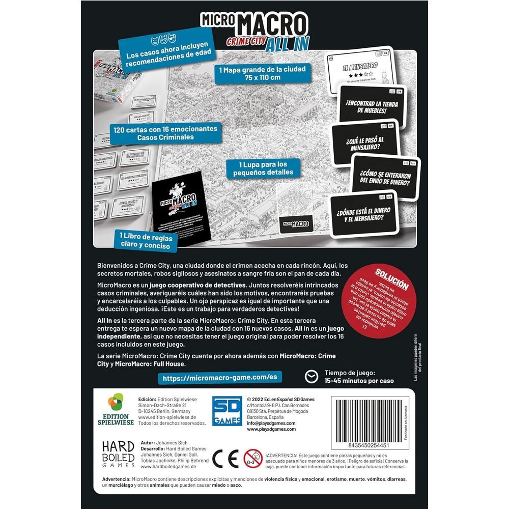 Juego Micro Macro All In español - Imagen 3