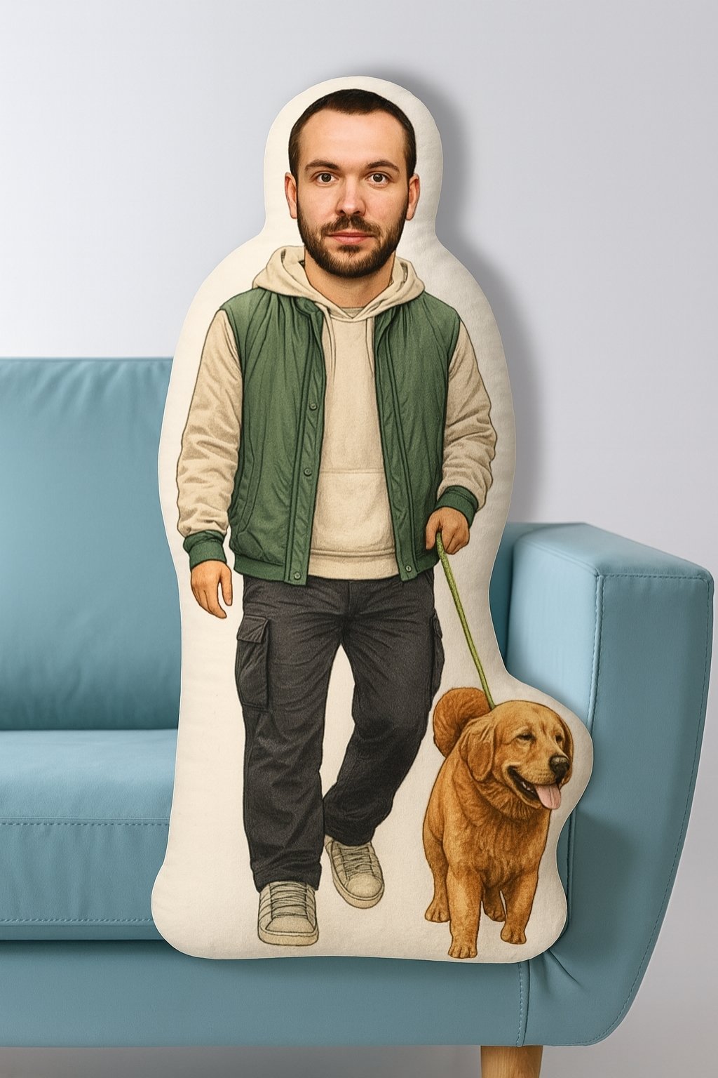 cojin personalizado perro