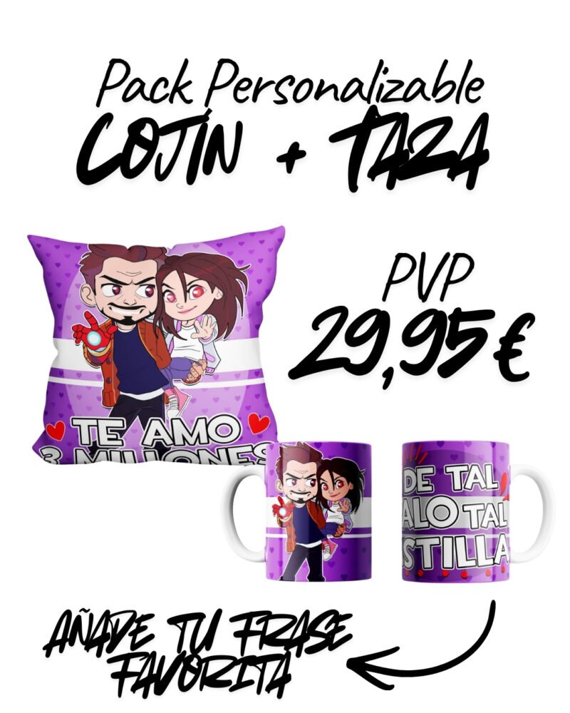 PACK TAZA + COJÍN DÍA DEL PADRE