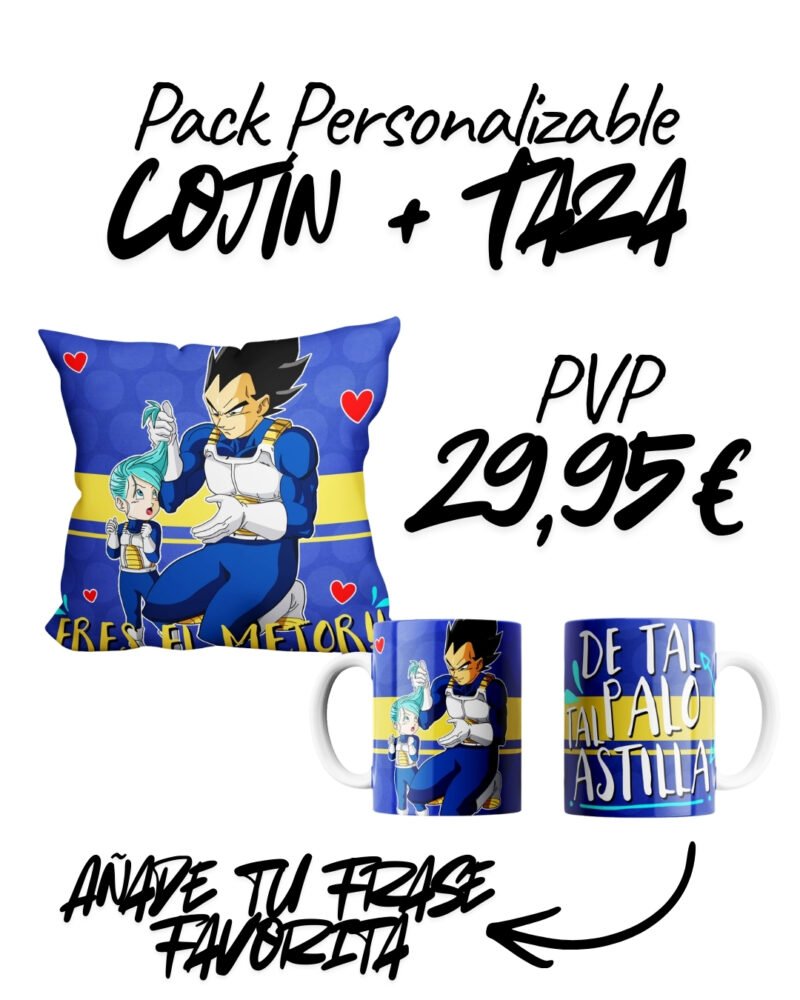 PACK TAZA + COJÍN DÍA DEL PADRE