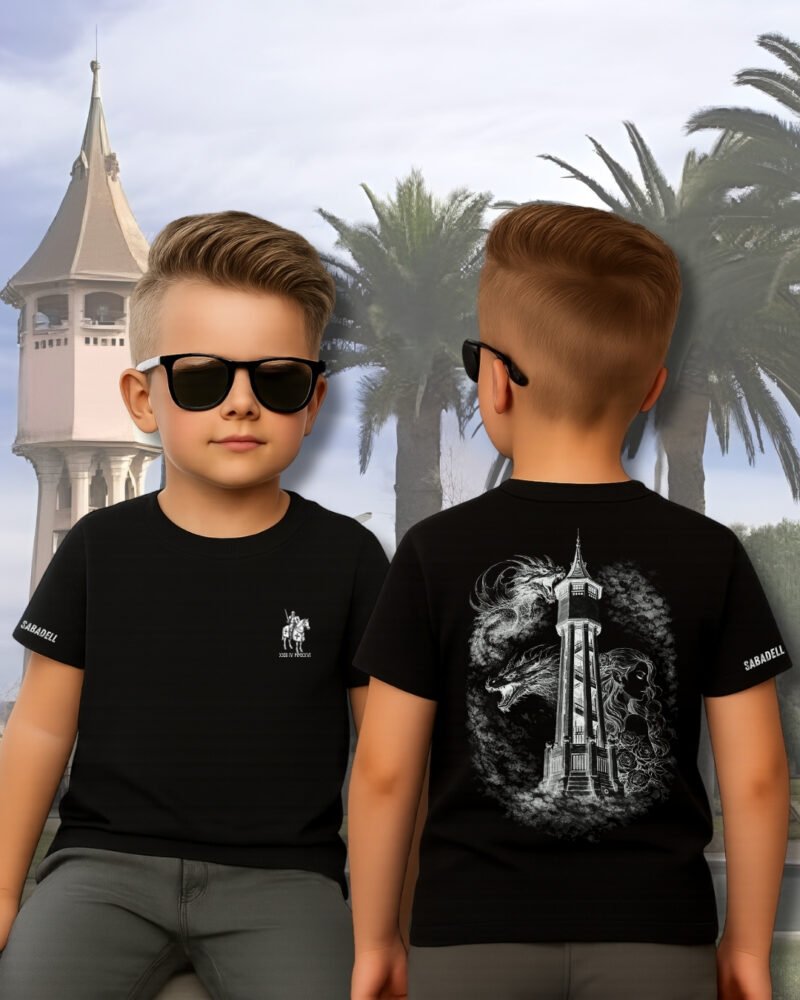 2ºMod. Camiseta Niño Diada Sant Jordi Sabadell Torre del Aigua