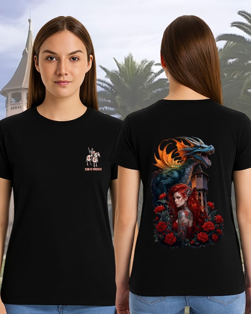 1ºMod. Camiseta Mujer Diada Sant Jordi Sabadell Torre del Aigua