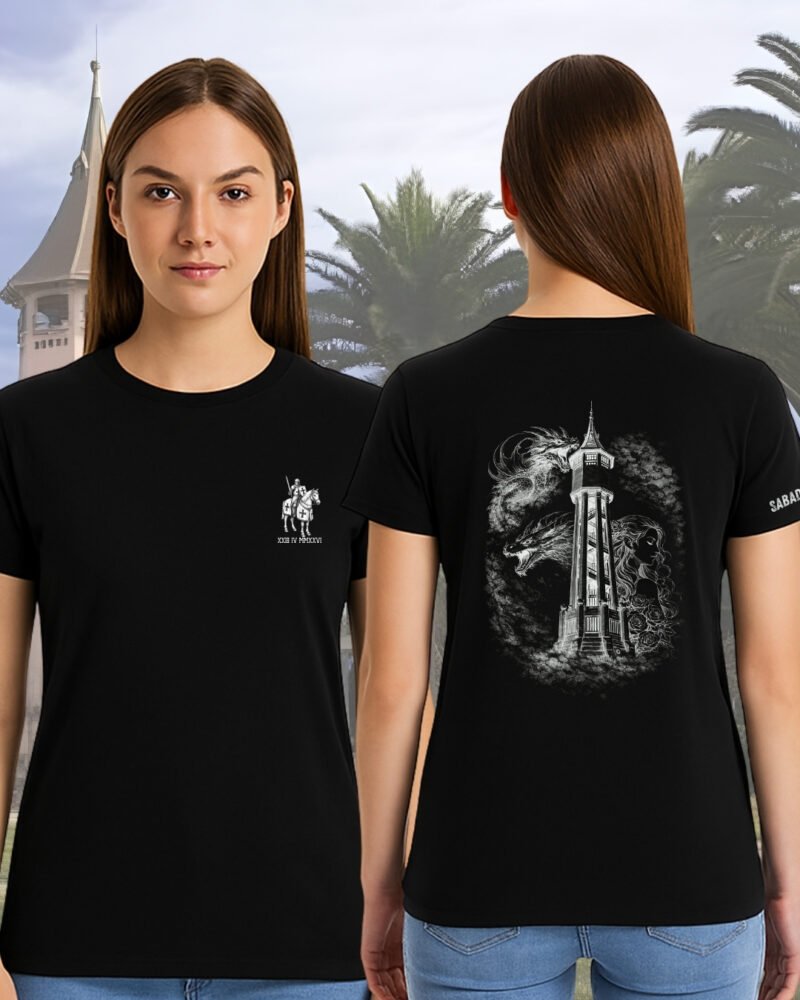 2ºMod. Camiseta Mujer Diada Sant Jordi Sabadell Torre del Aigua