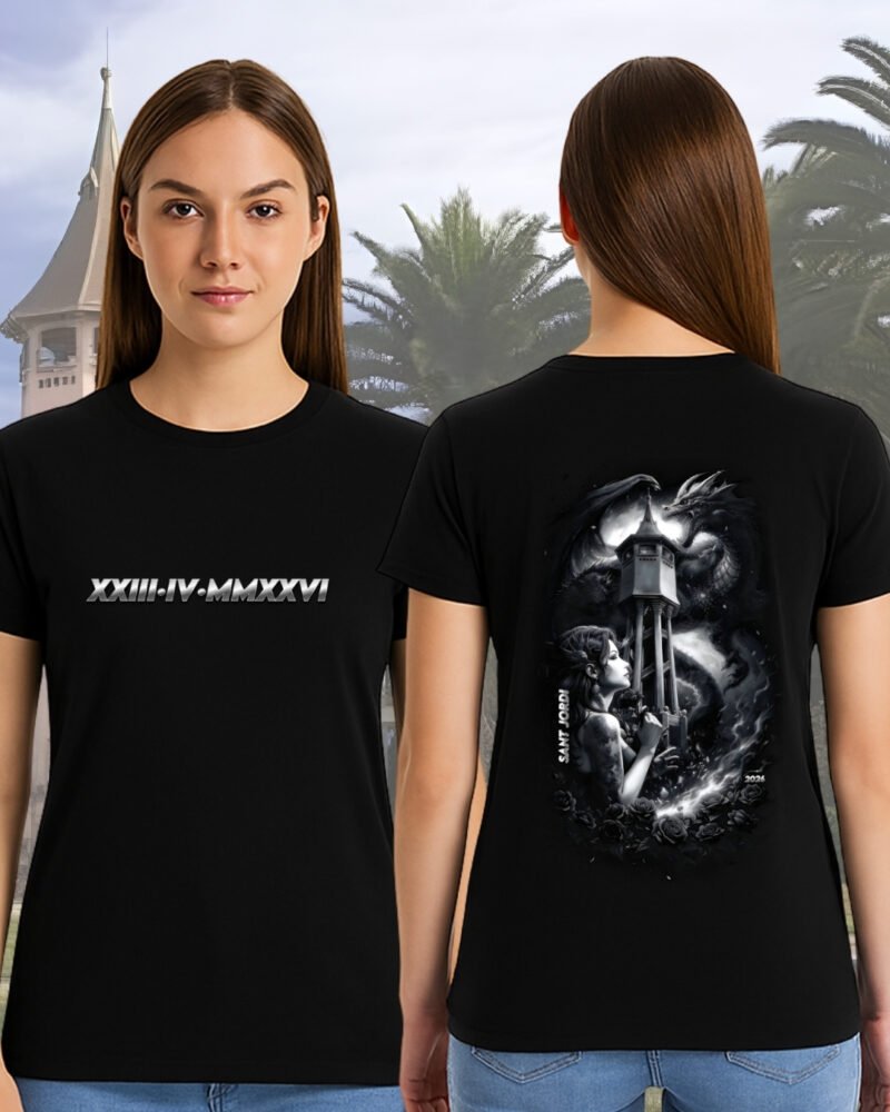 5ºMod. Camiseta Mujer Diada Sant Jordi Sabadell Torre del Aigua