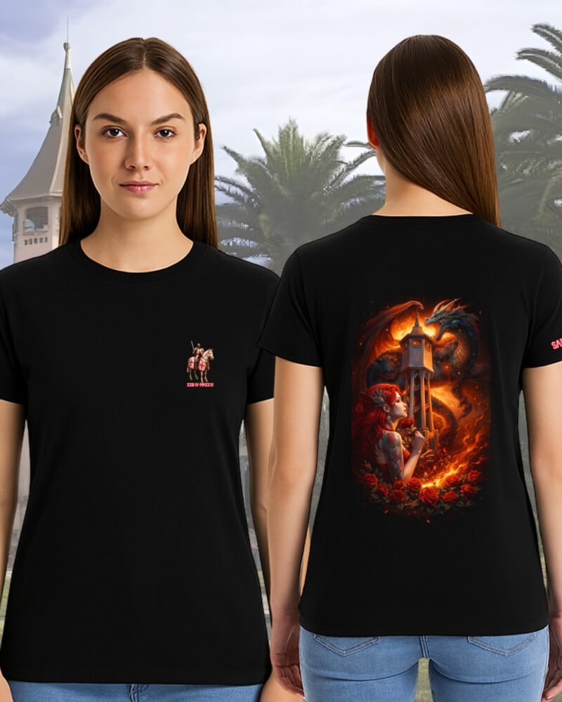 6ºMod. Camiseta Mujer Diada Sant Jordi Sabadell Torre del Aigua