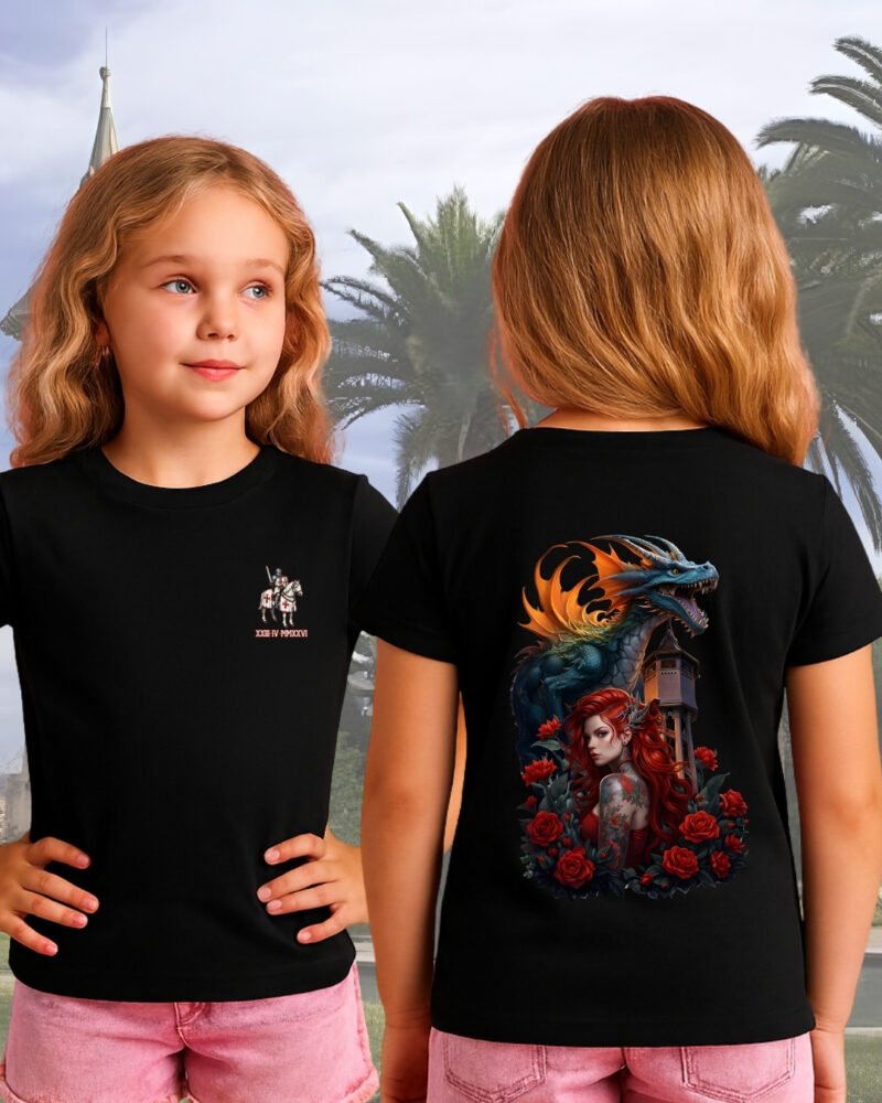 1ºMod. Camiseta Niña Diada Sant Jordi Sabadell Torre del Aigua