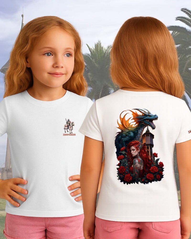 3ºMod. Camiseta Niña Diada Sant Jordi Sabadell Torre del Aigua