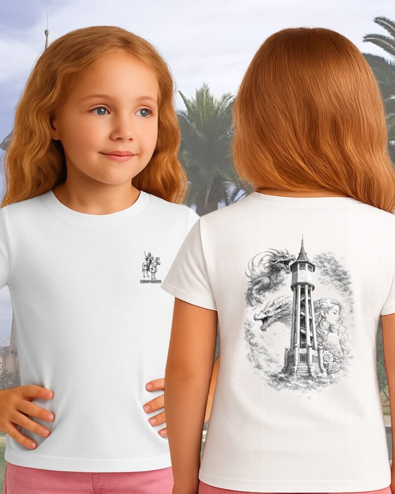 4ºMod. Camiseta Niña Diada Sant Jordi Sabadell Torre del Aigua