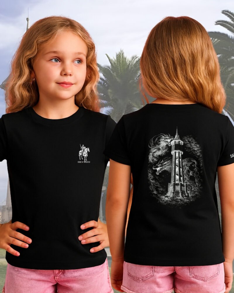 2ºMod. Camiseta Niña Diada Sant Jordi Sabadell Torre del Aigua