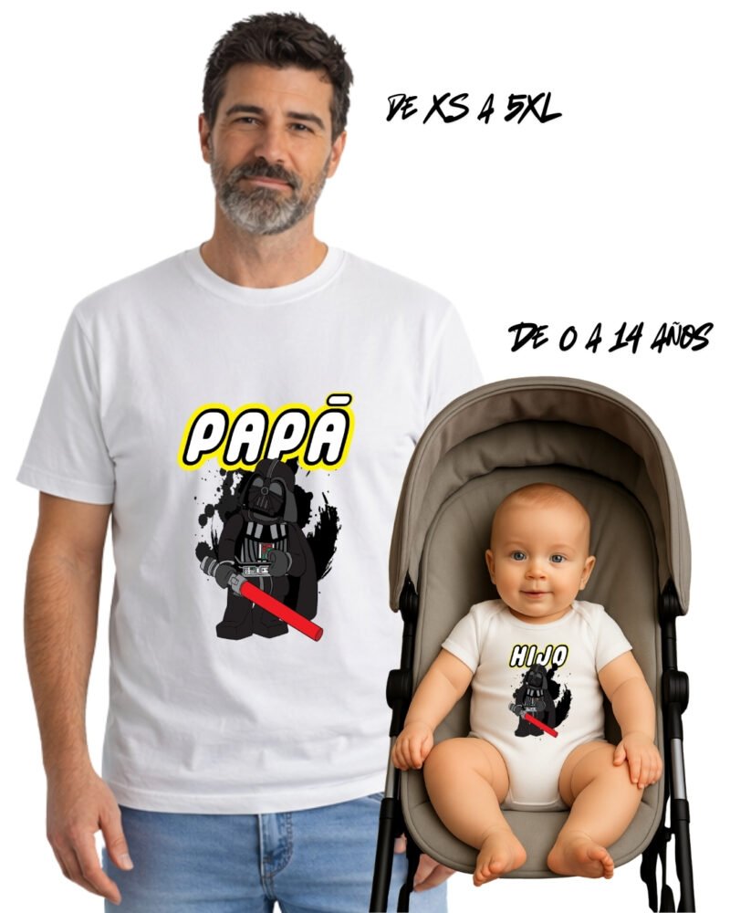 PACK 2 CAMISETAS FAMILIARES - DÍA DEL PADRE