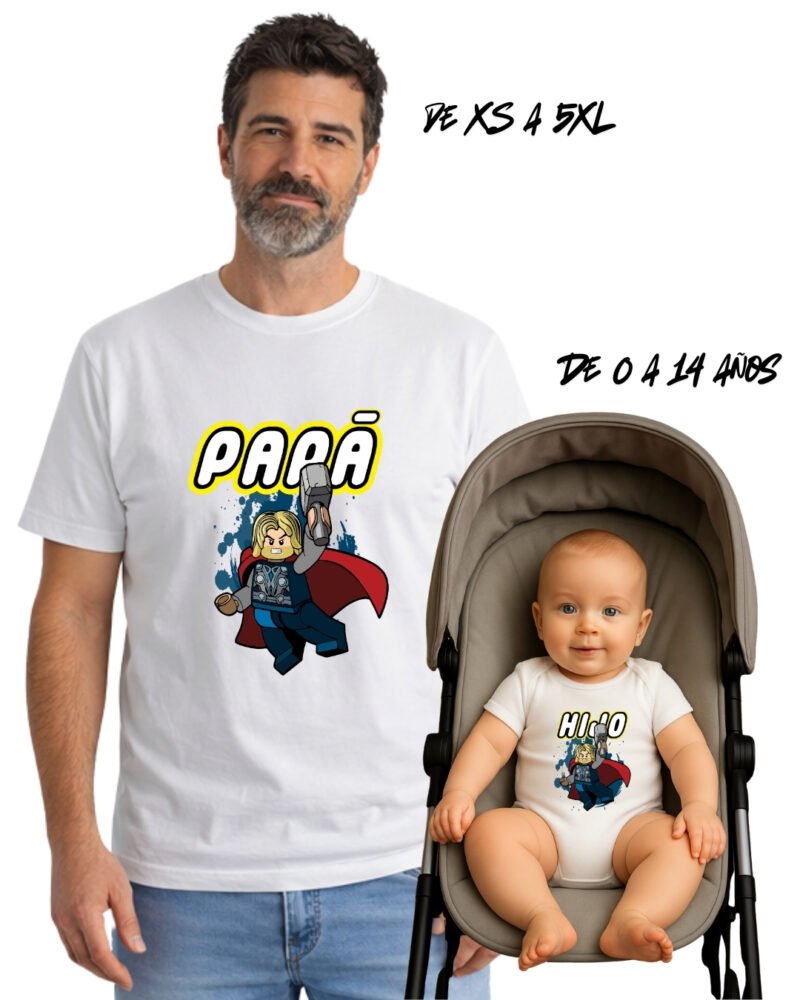 PACK 2 CAMISETAS FAMILIARES - DÍA DEL PADRE