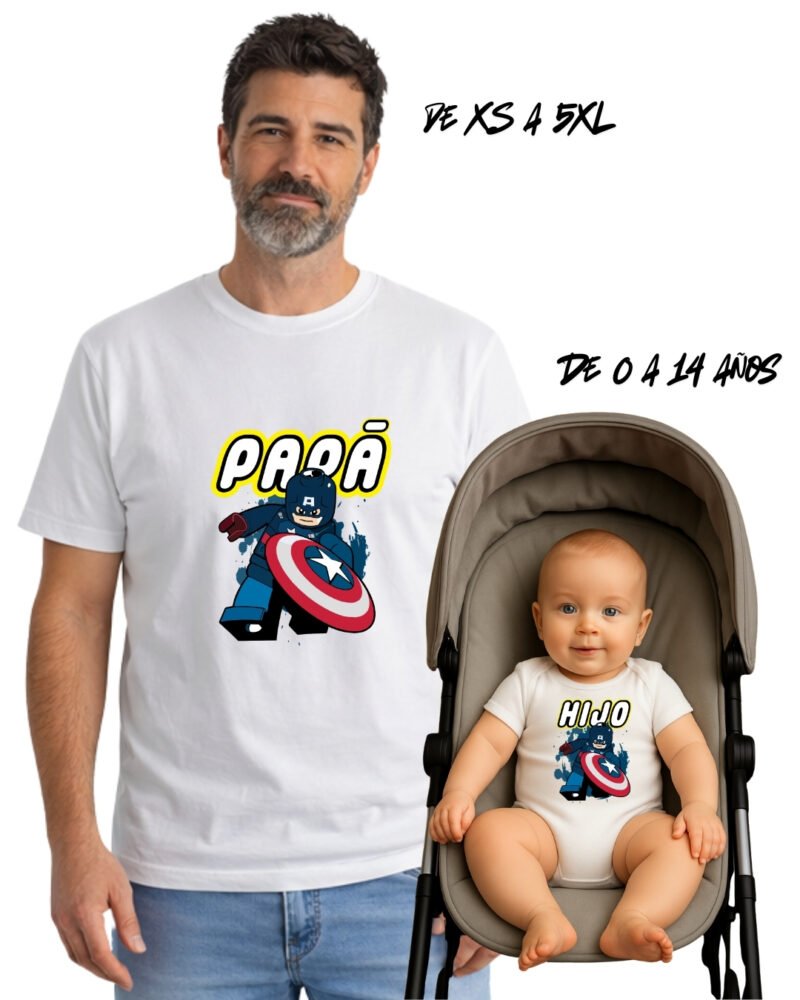 PACK 2 CAMISETAS FAMILIARES - DÍA DEL PADRE