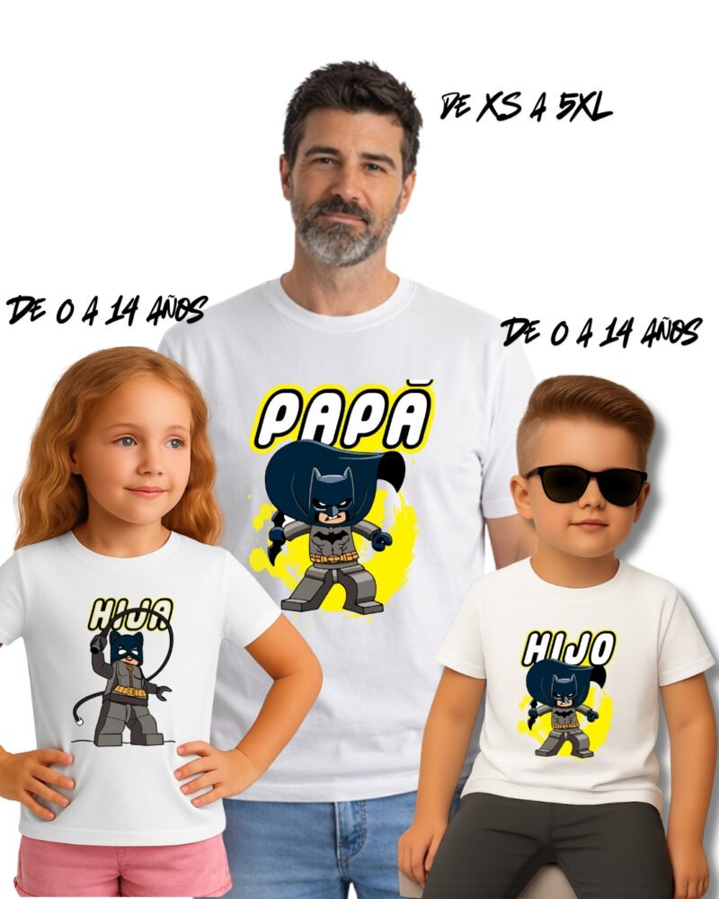 PACK 3 CAMISETAS FAMILIARES - DÍA DEL PADRE