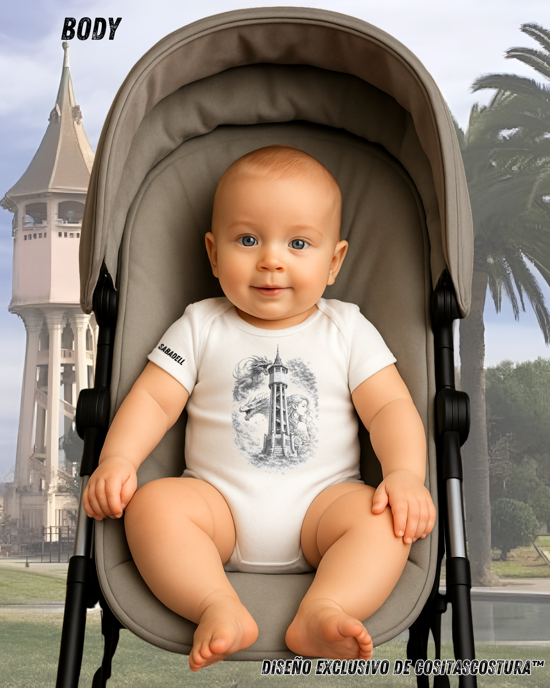 37 Dibujo a Lapiz Sant Jordi Sabadell Blanco