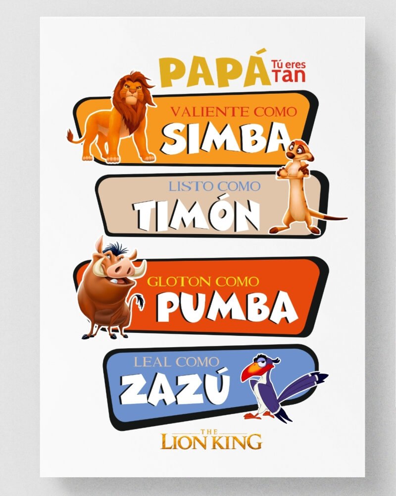 LIENZO ESPECIAL DÍA DEL PADRE