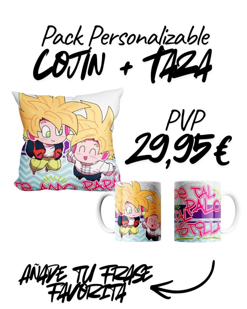PACK TAZA + COJÍN DÍA DEL PADRE