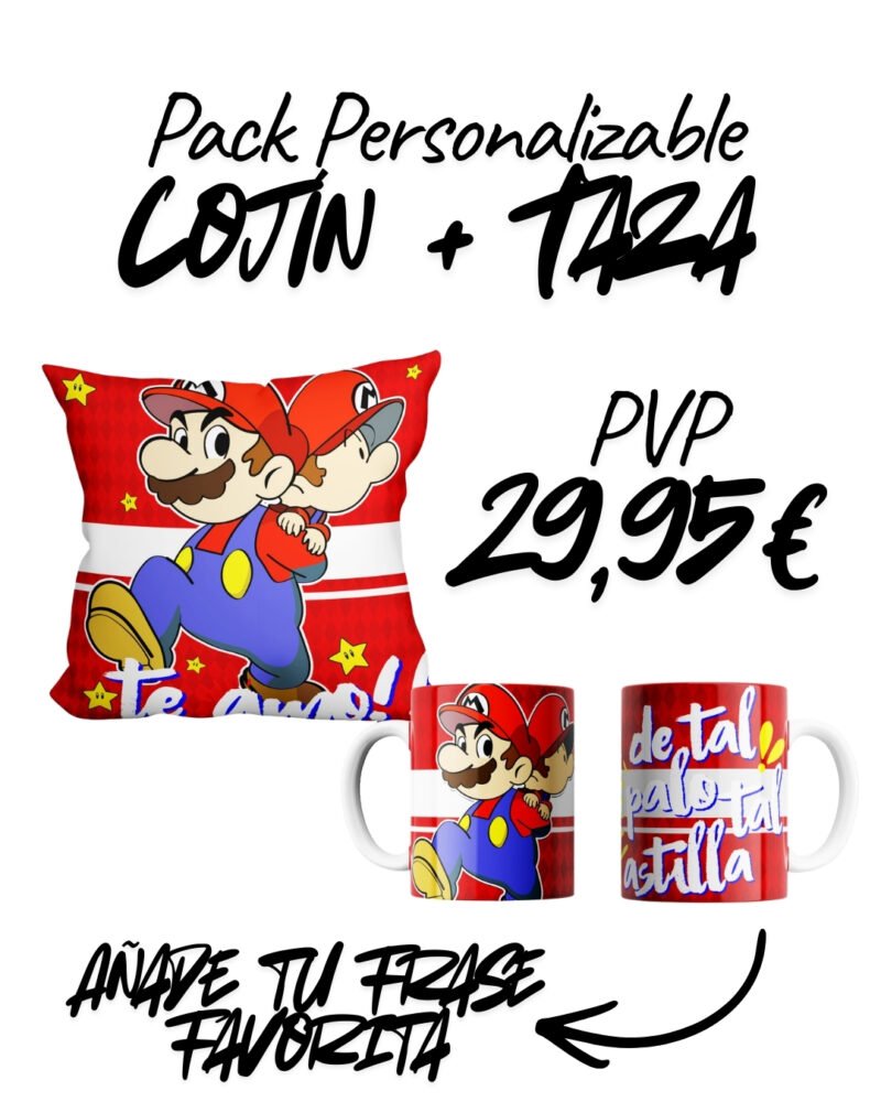PACK TAZA + COJÍN DÍA DEL PADRE