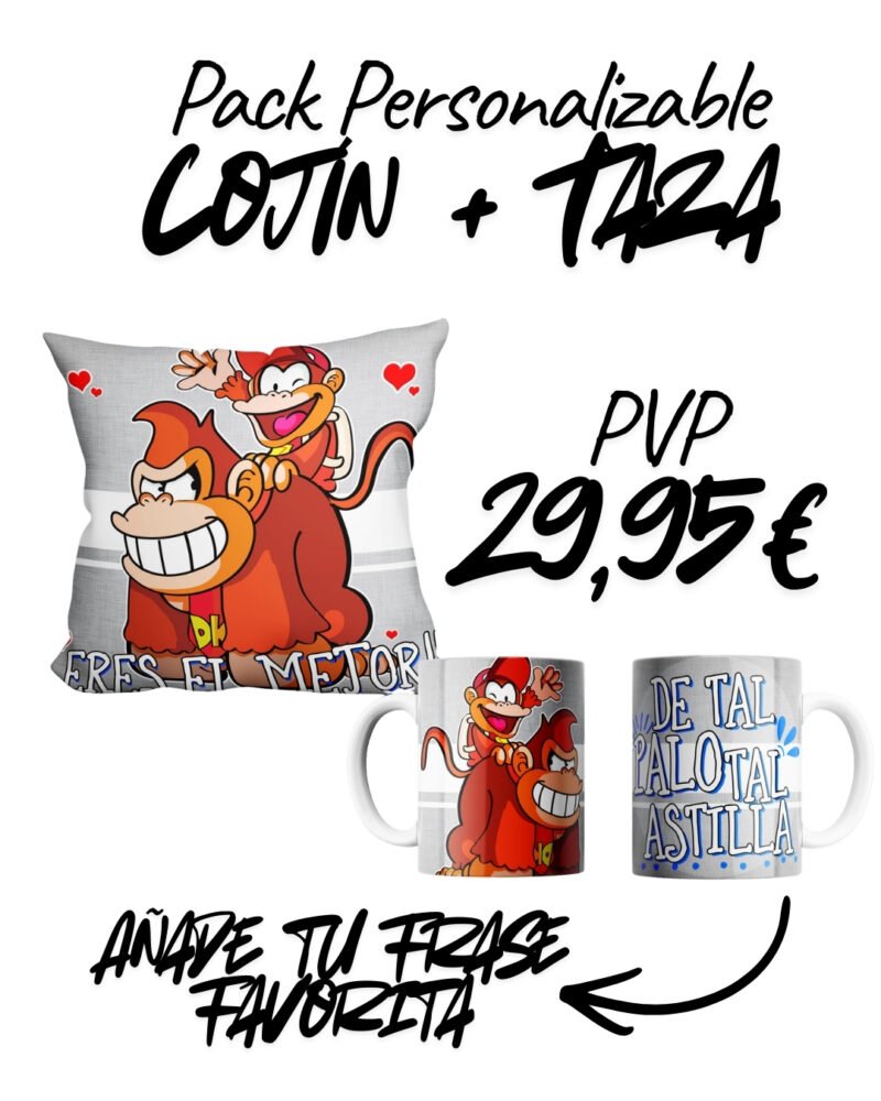 PACK TAZA + COJÍN DÍA DEL PADRE