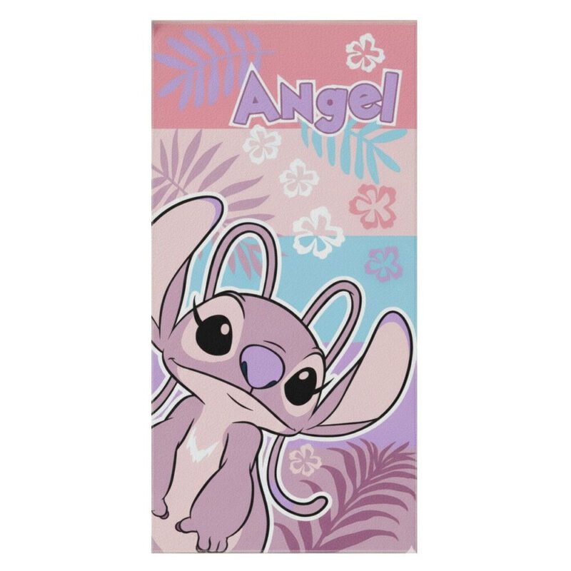 Toalla Angel Stitch Disney microfibra