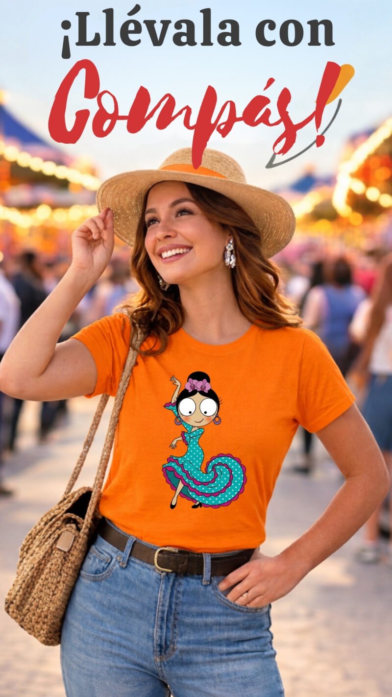 Camiseta Flamenquillas 7 Colores