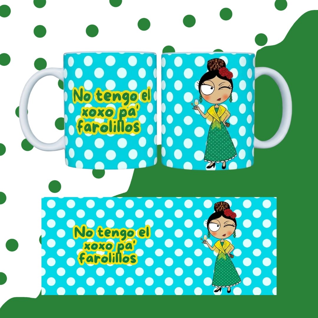 TAZA FLAMENQUILLAS SUBLIMADA