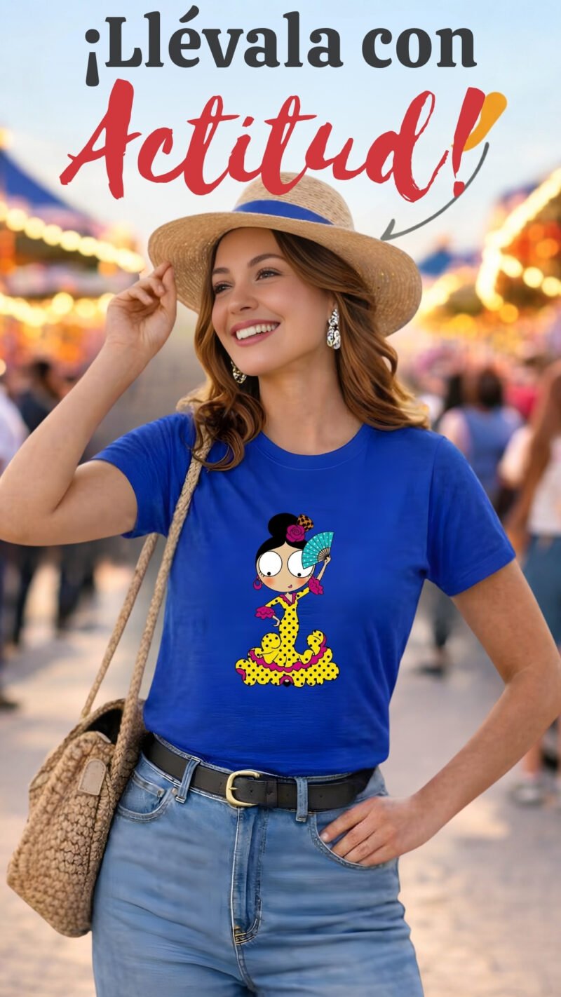 Camiseta Flamenquillas 7 Colores