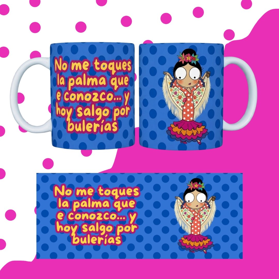 TAZA FLAMENQUILLAS SUBLIMADA
