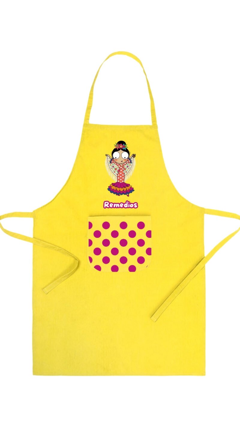 Delantal Flamenquillas Personalizable