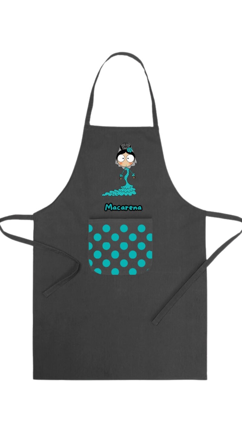 Delantal Flamenquillas Personalizable