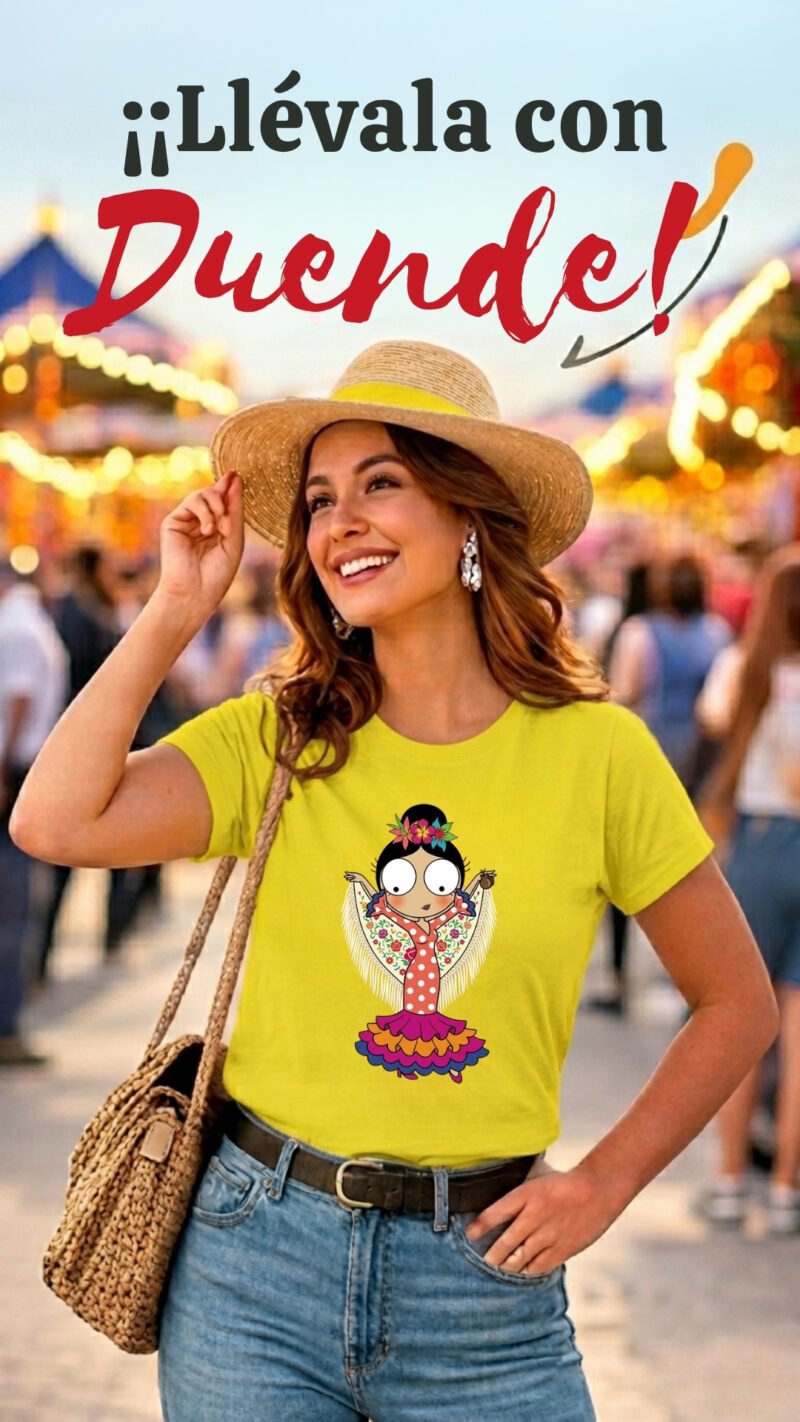 Camiseta Flamenquillas 7 Colores