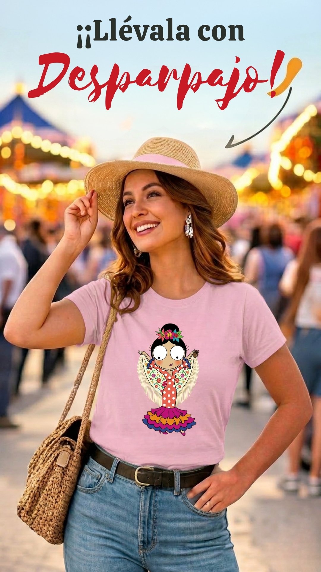 Camiseta Flamenquillas 7 Colores - Imagen 6