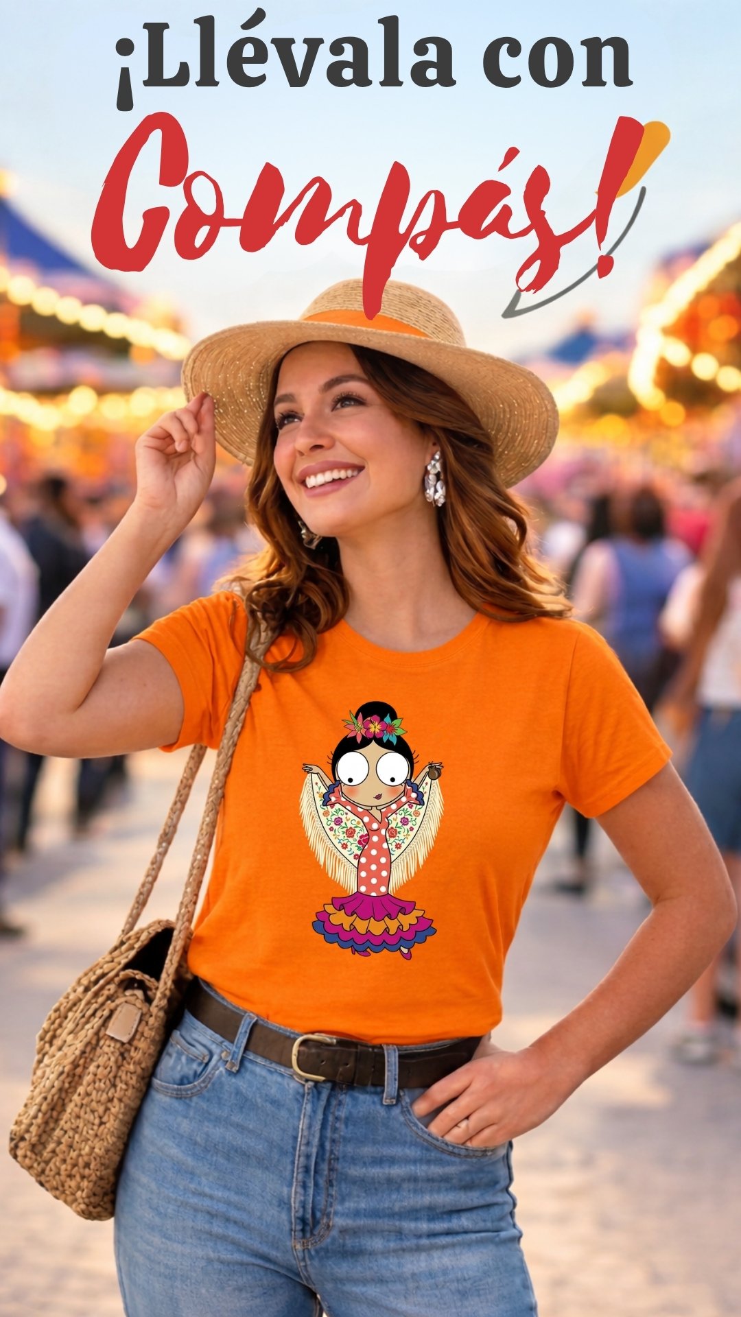 Camiseta Flamenquillas 7 Colores - Imagen 5