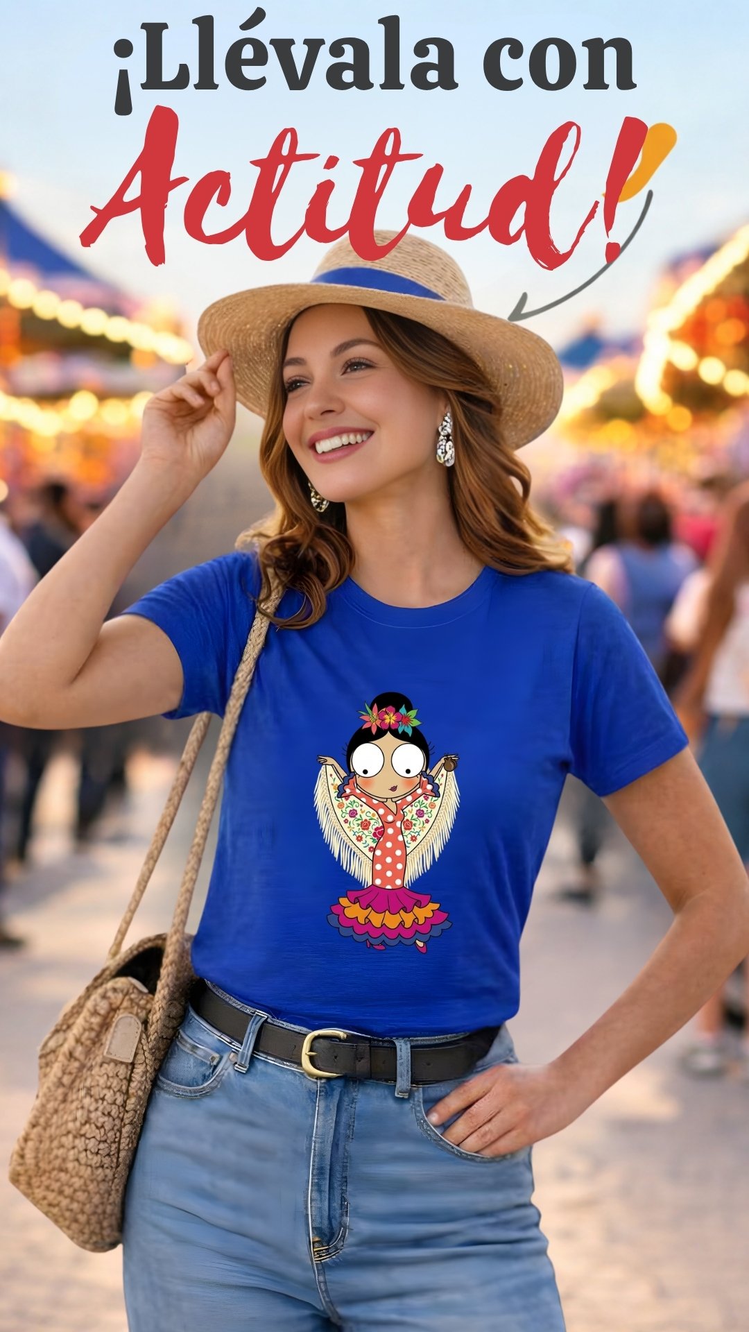 Camiseta Flamenquillas 7 Colores - Imagen 3