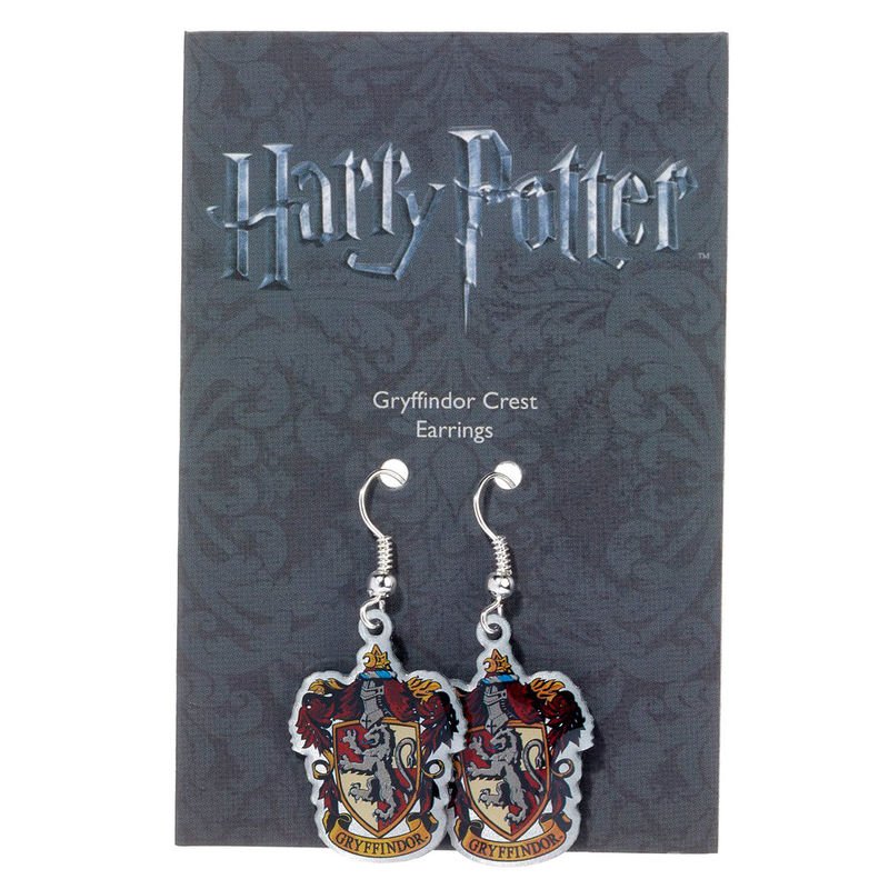 Pendientes Gryffindor Crest Harry Potter