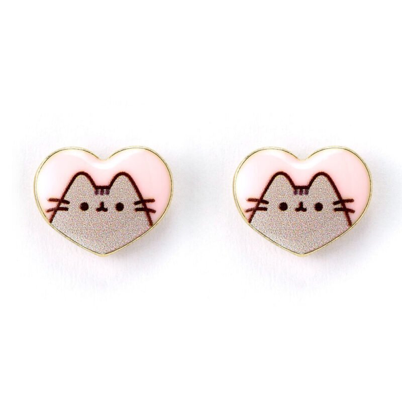 Pendientes Corazon Pusheen