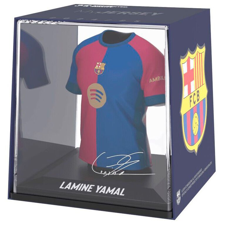 Figura Mini Camiseta Lamine Yamal FC Barcelona