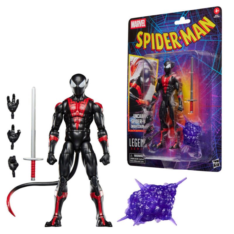 Figura Uncanny Spider-Man Nightcrawler Spider-Man Marvel Legends Series 15cm