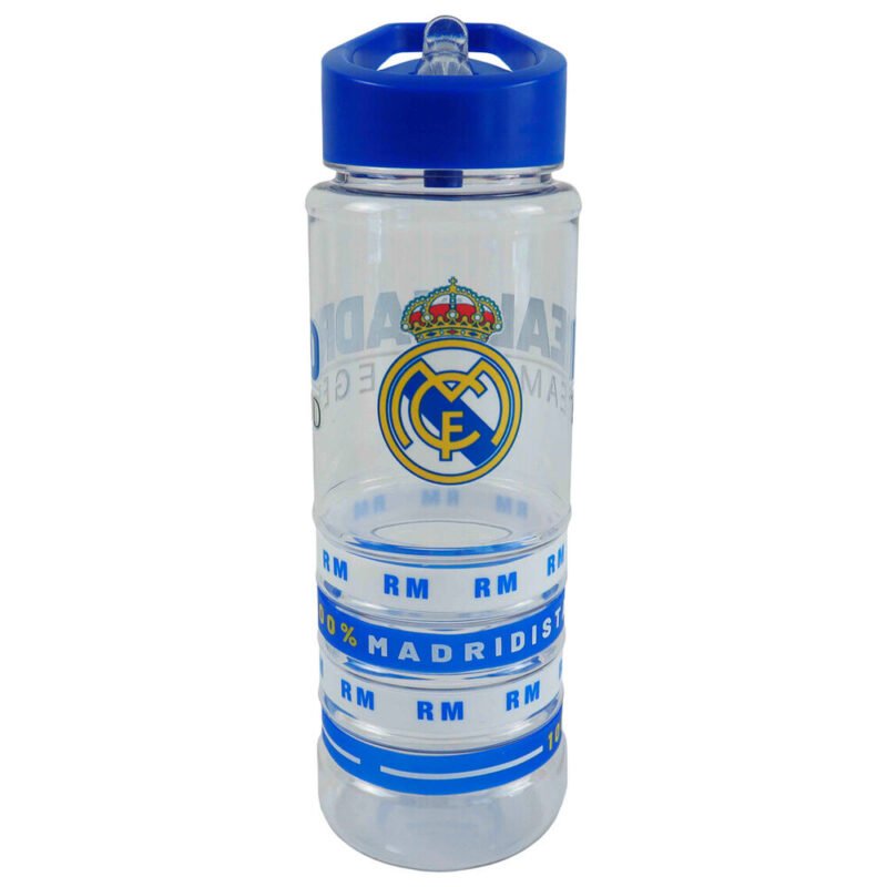 Cantimplora 4 pulseras Real Madrid 700ml