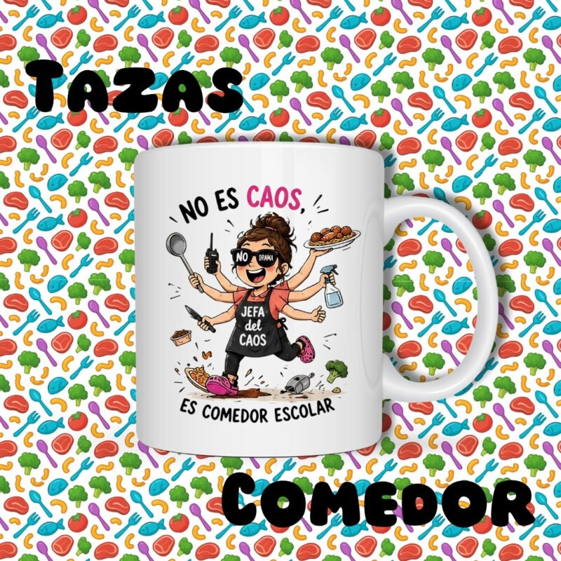 TAZAS COMEDOR